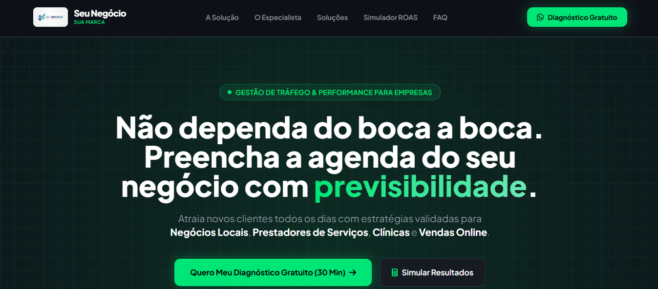 Preview Sua Agência de Marketing