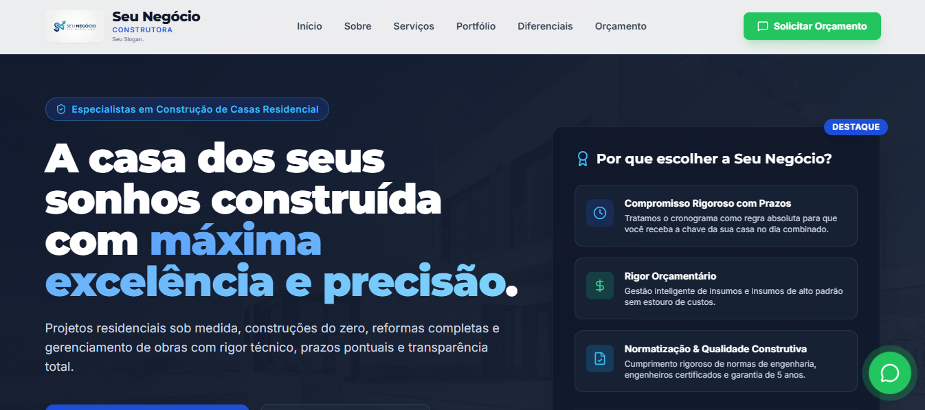 Preview Sua Construtora