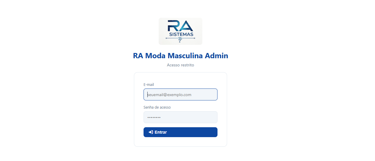 Preview RA Moda Masculina